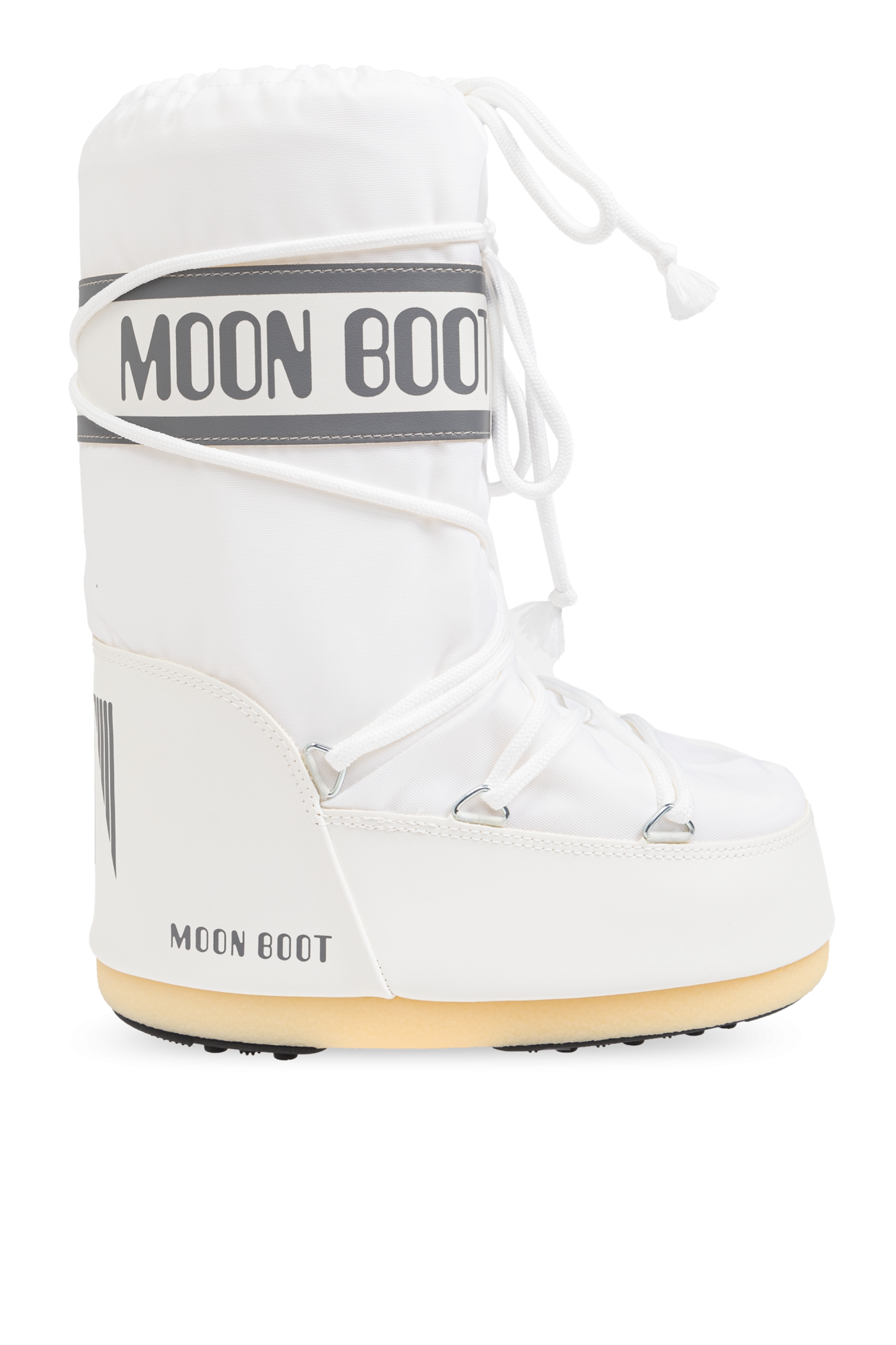 White Snow boots Icon Nylon Moon Boot Kids - Vitkac AS